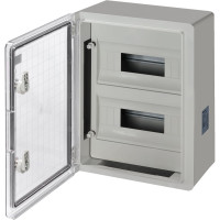 Бокс TDM ELECTRIC ЩРН-П-24 модуля, прозрачная крышка, ABS, IP65, от -45 до +75 С, навесной, (300x400x170) SQ0933-0216