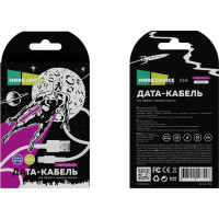 Дата-кабель More Choice USB 2.0A для Lightning 8-pin TPE 0.25м K14i White
