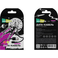 Дата-кабель More Choice USB 2.0A для Lightning 8-pin TPE 2м K14i Black