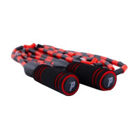 Скоростная скакалка в оплетке PRCTZ beaded plastic jump rope, 275 см PF2401