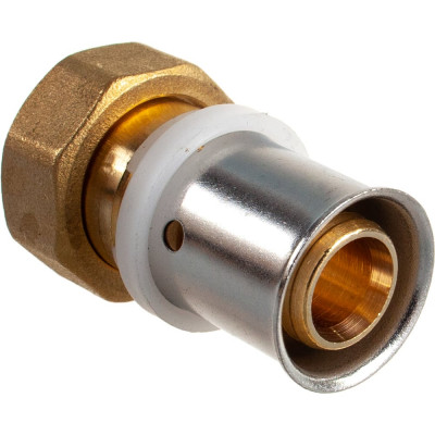Uni-Fitt Муфта пресс-В 20x3/4 с накидной гайкой 714G7300