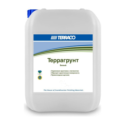 Пигментированный проникающий грунт TERRACO TERRAGRUNT WHITE 6812010