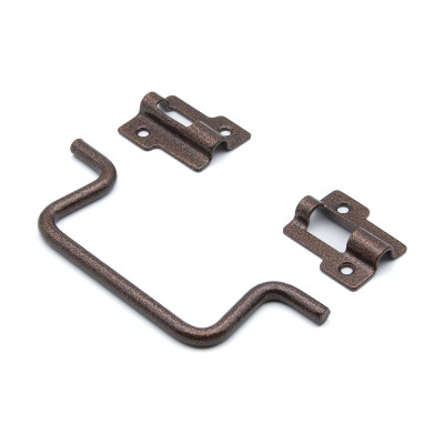 Дверной Страж Ручка откидная мод.2 медь антик ДС46278