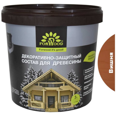 Декоративно-защитный состав для древесины Forwood ВДПФ-1601 4630058024565