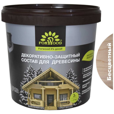 Декоративно-защитный состав для древесины Forwood ВДПФ-1601 4630058024237