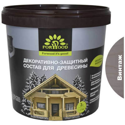 Декоративно-защитный состав для древесины Forwood ВДПФ-1601 4630058024268