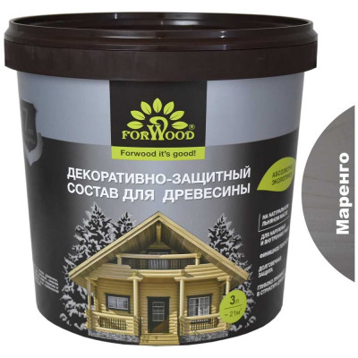 Декоративно-защитный состав для древесины Forwood ВДПФ-1601 4630058024381