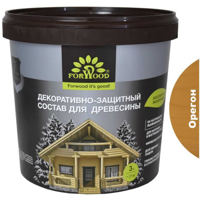 Декоративно-защитный состав для древесины Forwood ВДПФ-1601 4630058024442