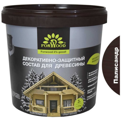 Декоративно-защитный состав для древесины Forwood ВДПФ-1601 4630058024473