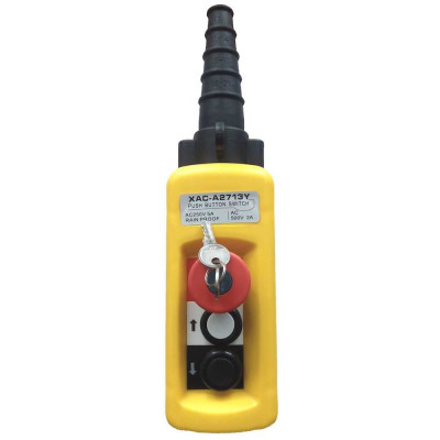 OCALIFT Пульт управления 2 кнопки, 1 скорость, стоп, ключ, IP55 A2713Y COPP-A2713Y