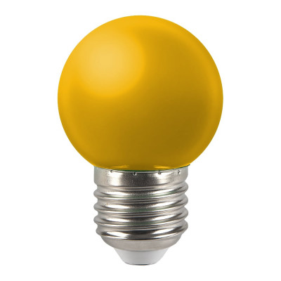 Светодиодная лампа General Lighting Systems GLDEN-G45PB-5-230-E27 YELLOW 661496