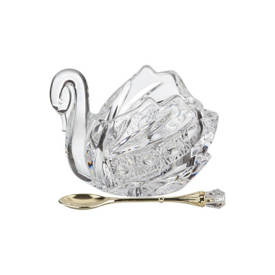 Икорница Lefard лебедь muza crystal 195-112