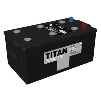 Аккумулятор TITAN STANDART 6СТ-135.3 VL 4607008888881