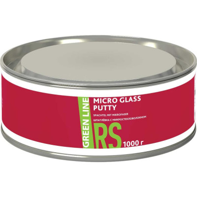 Шпатлёвка GREEN LINE MICRO GLASS Putty 50RS – 1000 –MG