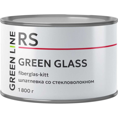 GREEN LINE Green Glass Шпатлевка со стекловолокном 1800 г. 50RS – 1800 – GG