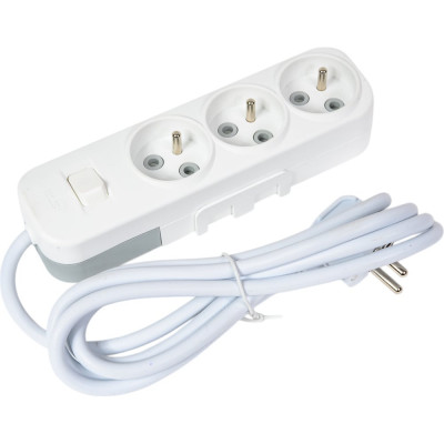 ELBI Myra Удлинитель 3вх с защитными шторками с Вкл.UPS 2м (3x1,5) 527-010202-325