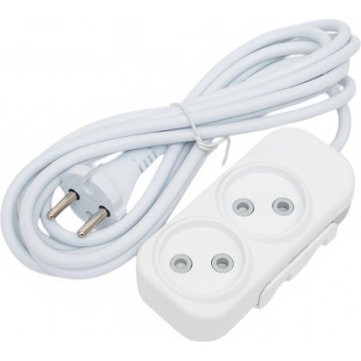 ELBI Myra Удлинитель 2вх с защитными шторками 3м (2x1) 527-010203-230