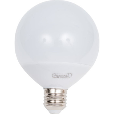 General Lighting Systems Лампа светодиодная E27 15Вт 220В 1150Лм 4500К Нейтральный белый свет Шар GLDEN-G95F-15-230-E27-4500 661569