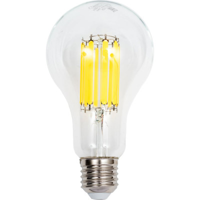 General Lighting Systems Лампа светодиодная Филамент прозрачный высокомощный E27 30Вт 2700Лм 4500К Нейтральный белый GLDEN-A75-30-230-E27-4500 661622