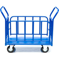 Тележка Стелла-техник платформенная, с бортами, 600х1000мм, КПО-300Т-125-К