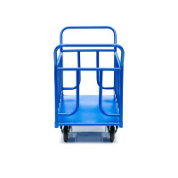 Тележка Стелла-техник платформенная, с бортами, 600х1000мм, КПО-300Т-125-К