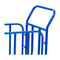 Тележка Стелла-техник платформенная, с бортами, 600х1000мм, КПО-300Т-125-К