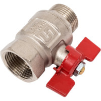 Полнопроходной кран НВ 1, бабочка Uni-Fitt 111T4000