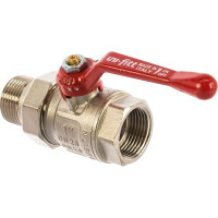 Полнопроходной кран НВ 1 с разъемным соединением, ручка Uni-Fitt 113L4000