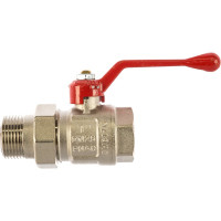 Полнопроходной кран НВ 1 с разъемным соединением, ручка Uni-Fitt 113L4000