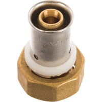 Пресс-муфта - В 16x3/4 с накидной гайкой Uni-Fitt 714G6300