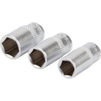 Набор торцевых 6-гранных головок 1/4" NORGAU 35 предметов с аксессуарами, тип N2035-S414 063593035