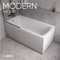 Ванна Marka One МОДЕРН/MODERN 1400х700 СМ/ПР 01мод1470