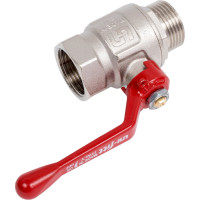 Полнопроходной кран НВ 1, ручка Uni-Fitt 111L4000