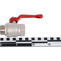 Полнопроходной кран НВ 1, ручка Uni-Fitt 111L4000