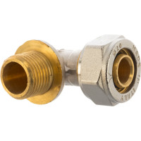 Угольник с НР PRO AQUA компресс. 20x1/2 K02-20-M15