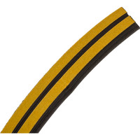 Уплотнитель самоклеящийся "D", черный, Classic ZOOM, 100m 02-2-4-102