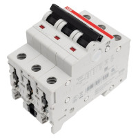 Автоматический трехполюсный выключатель ABB 40А С S203 6кА 2CDS253001R0404