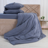 Пододеяльник KUPU-KUPU VIOLETT 172x205, трикотаж, графит KPМ-18графит