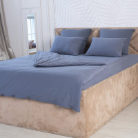 Пододеяльник KUPU-KUPU VIOLETT 140x205, трикотаж, графит KPМ-15графит