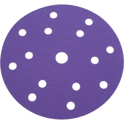 Диск CERAMIC PLUS 150 мм, 15 отверстий, Р 220, 50 шт Formel 93823150220