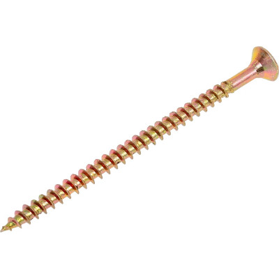 Саморез универсальный МЕТАЛЛСЕРВИС 4,5x70 мм, желтый цинк, 100 шт. МС 1268392