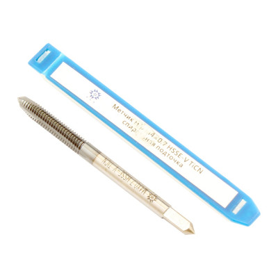 Метчик TLX М 4,0 0,7 м/р.HSSЕ-V GV3 спиральная подточка, покрытие TiСN ISO 529 74588