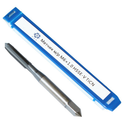 Метчик TLX М 6,0 1,0 м/р.HSSЕ-V GV3 покрытие TiCN ISO 529 74559