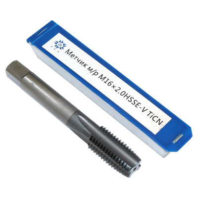 Метчик TLX М16,0 2,0 м/р.HSSЕ-V GV3 покрытие TiCN ISO 529 74564