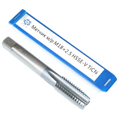 Метчик TLX М18,0 2,5 м/р.HSSЕ-V GV3 покрытие TiCN ISO 529 74565