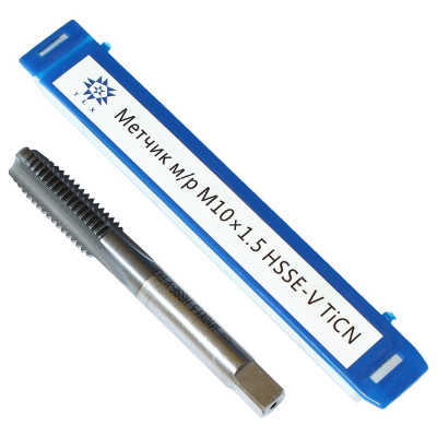 Метчик TLX М10,0 1,5 м/р.HSSЕ-V GV3 покрытие TiCN ISO 529 74561