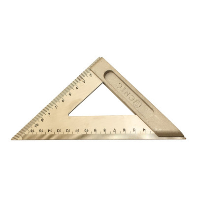 Угольник Треугольник CNIC 160 мм с широким основанием 74417
