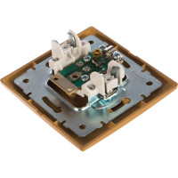 Телевизионная розетка LEZARD MIRA оконечная ясень 701-4747-130