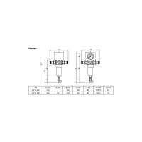 Фильтр промывной Uni-Fitt ВН 1/2" х 3/4" 214B2300