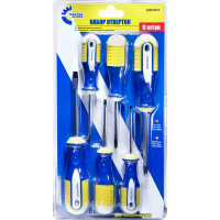 Набор отверток 6 шт. МастерАлмаз SL 6x100mm 5x75mm 3x75mm PH2x100mm PH1x75mm PH0x75mm 10504016